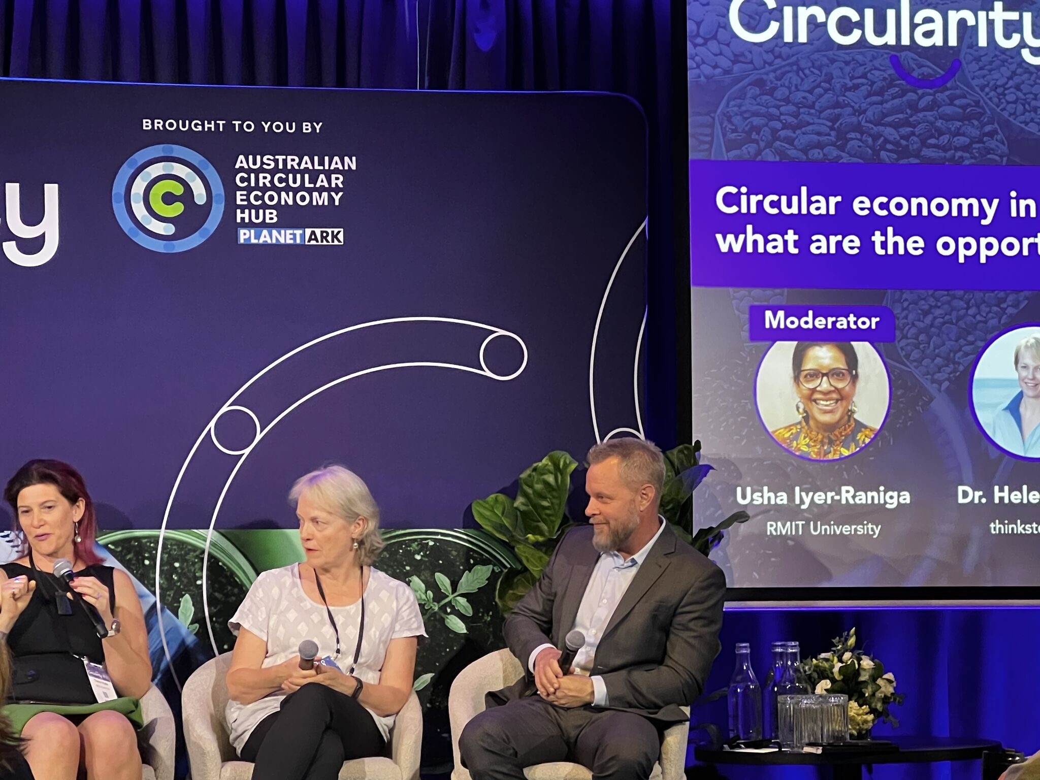 Jonas Bengtsson on panel at Circularity conference